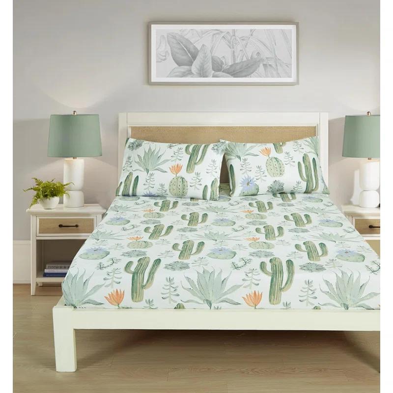 Chezmoi Collection Southwestern Geometric Printed Microfiber Bed Sheet Set