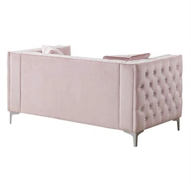 Glory Furniture Tina 63'' Velvet Loveseat