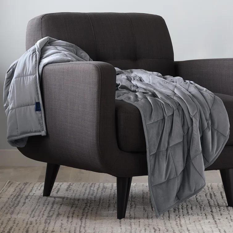 Ella Jayne Home Reversible Weighted Anti-Anxiety Blanket