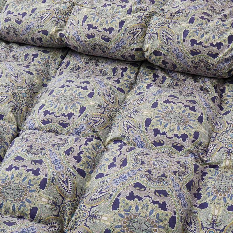 Lark Manor™ All Season Paisley Floral Printed Vintage Goose Feather Down Comforter