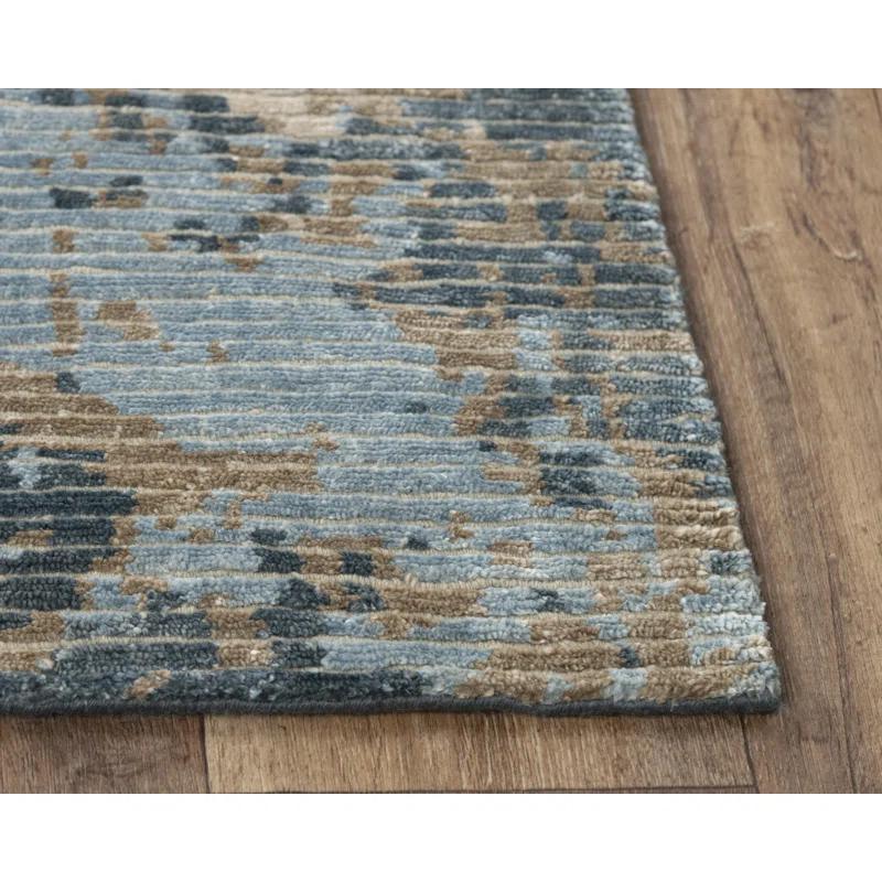 New Zealand Wool Abstract Rug