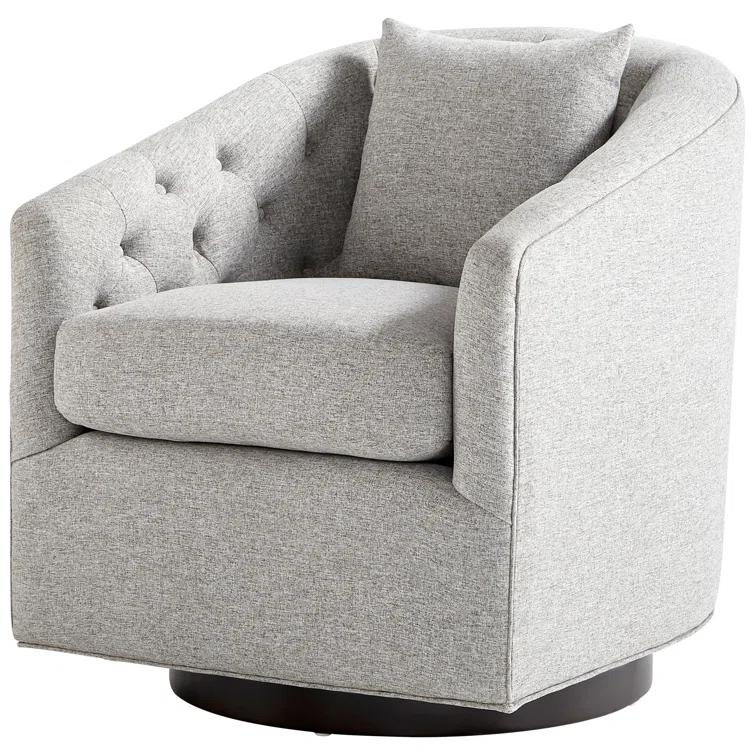 Cyan Design Ocassionelle Upholstered Swivel Armchair