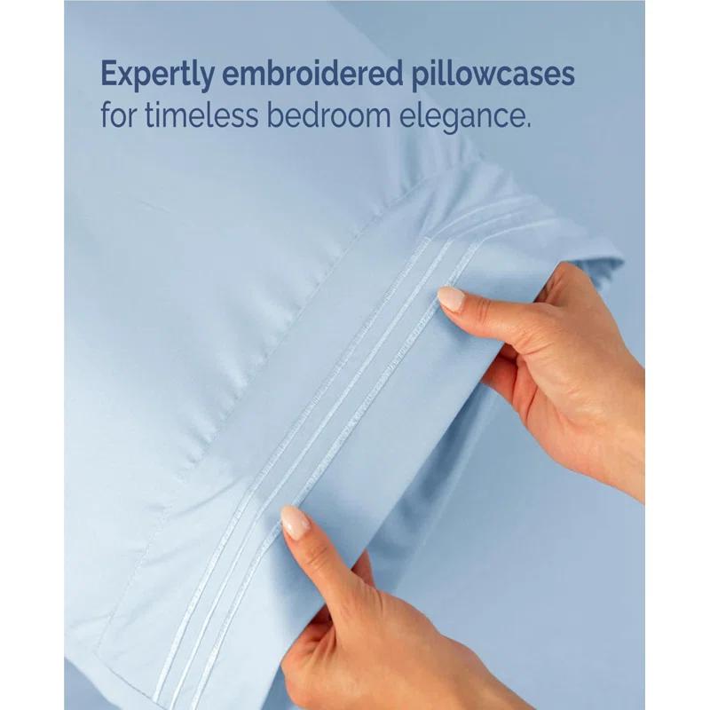 CGK Linens 4 Piece Sheet Set Premium Cooling, Soft & Wrinkle Free Sheet Set