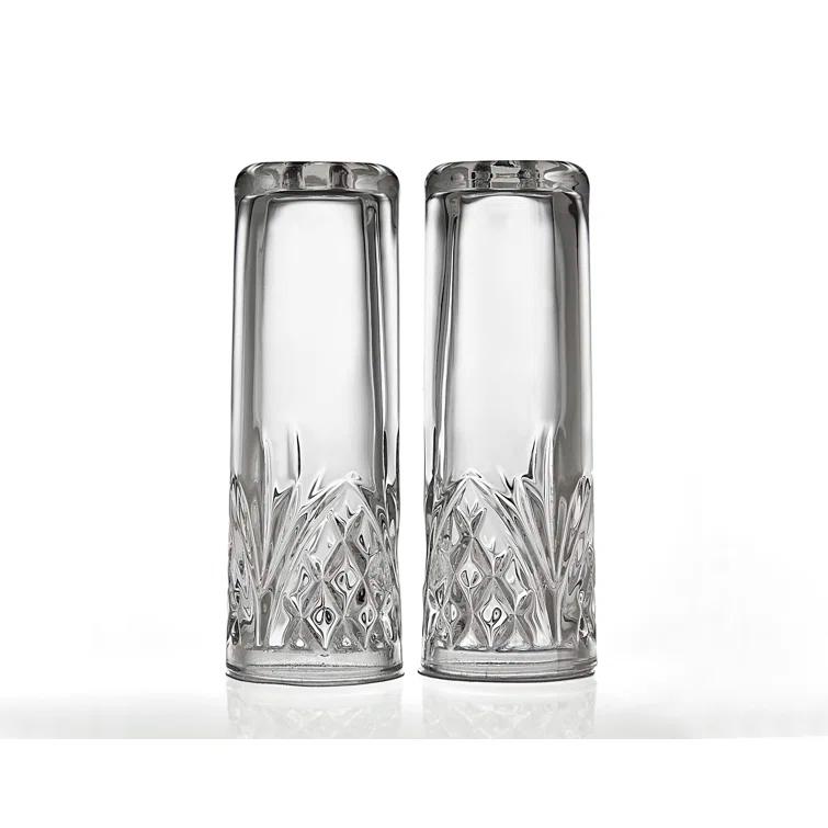 Godinger Silver Art Co Dublin Crystal Salt & Pepper Shaker Set (Set of 2)