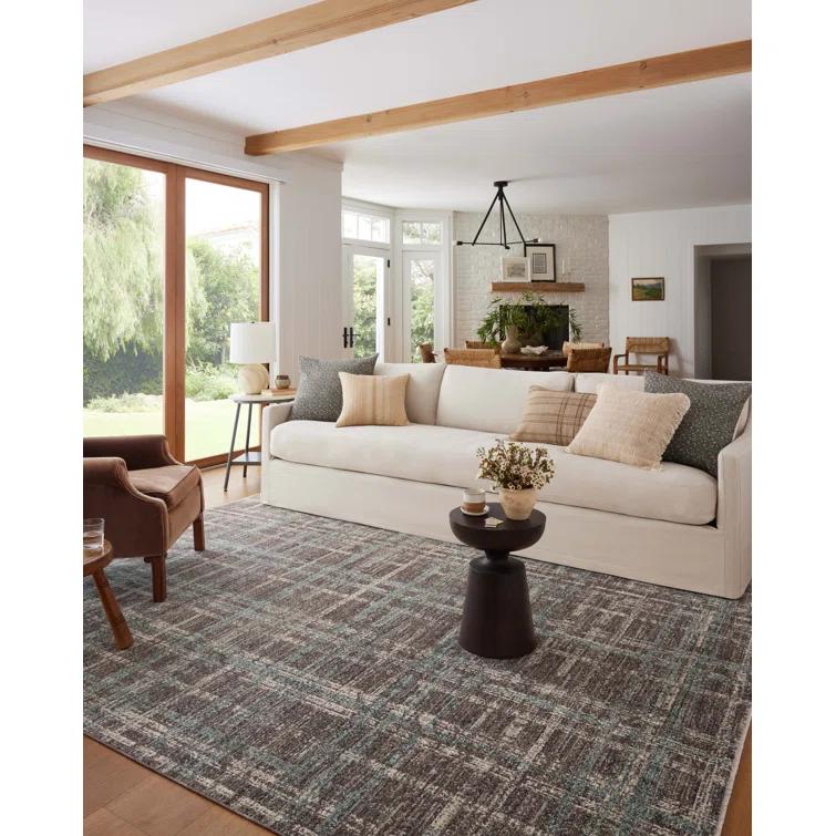 Angela Rose x Loloi Angela Rose x Loloi Ember Espresso / Multi Area Rug