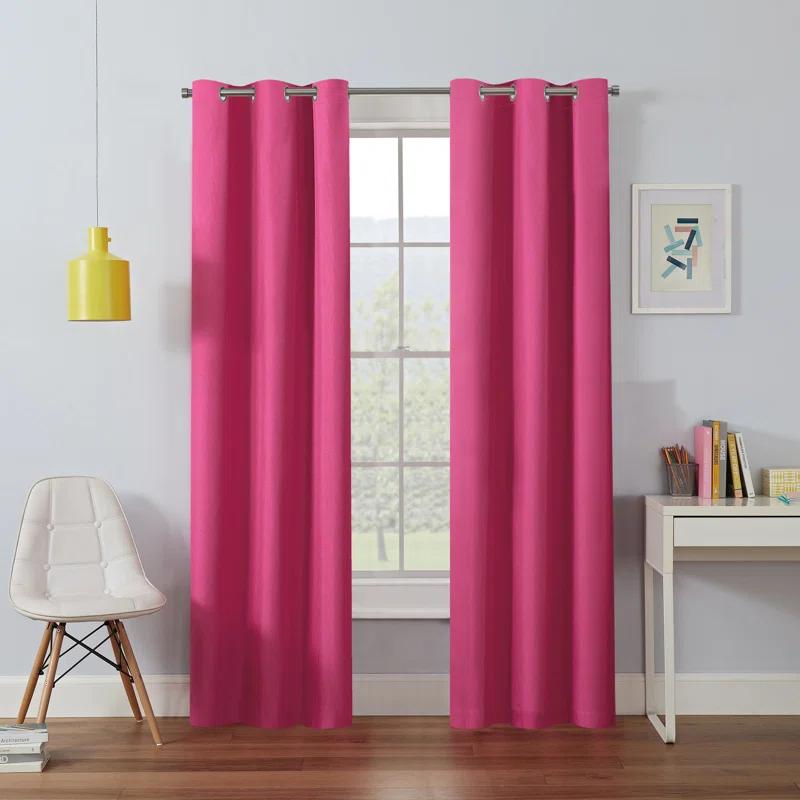 Eclipse Eclipse Kendall Grommet Solid Blackout Curtain Panel