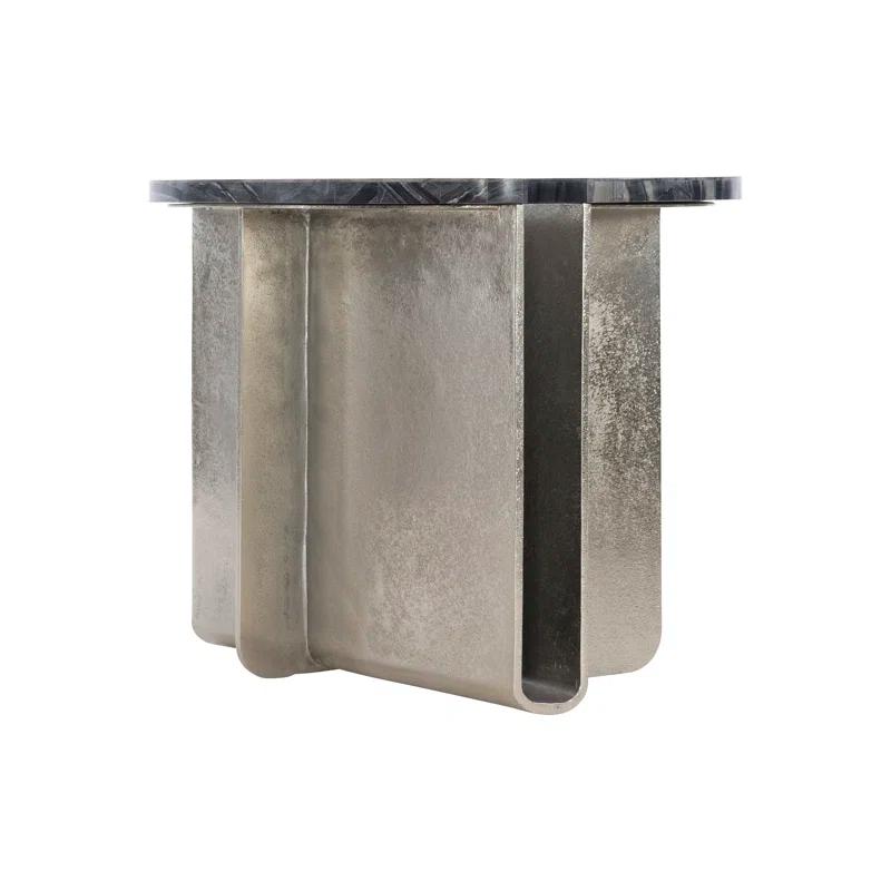 Tegan Marble Top End Table
