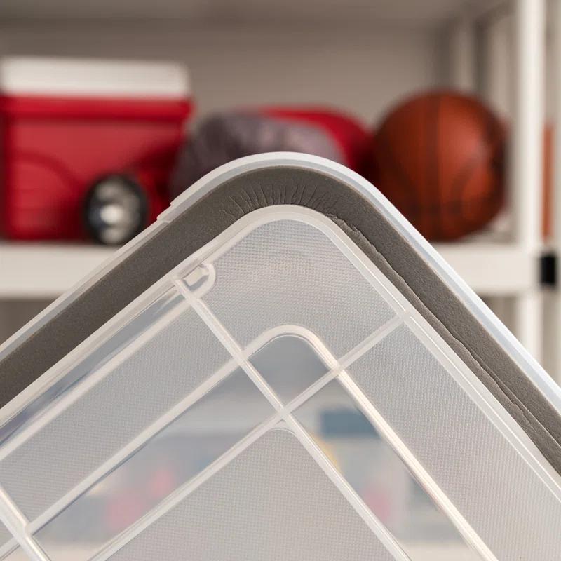 IRIS USA, Inc. 6.5 Qt./2 Gal. Weatherproof Storage Tote