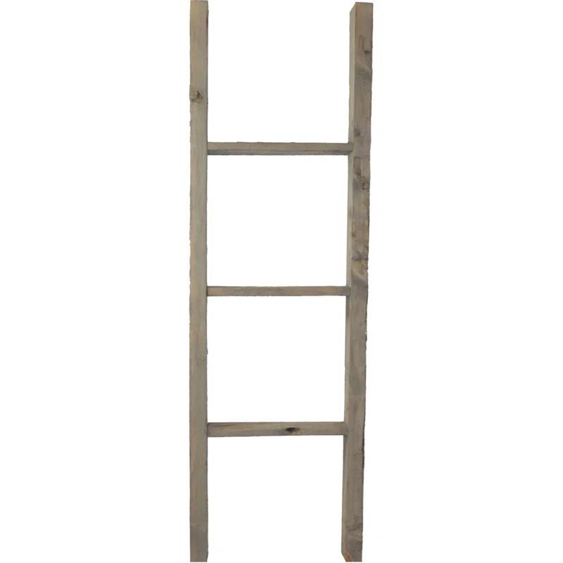 Ekena Millwork Vintage Farmhouse Rung Decorative Ladder
