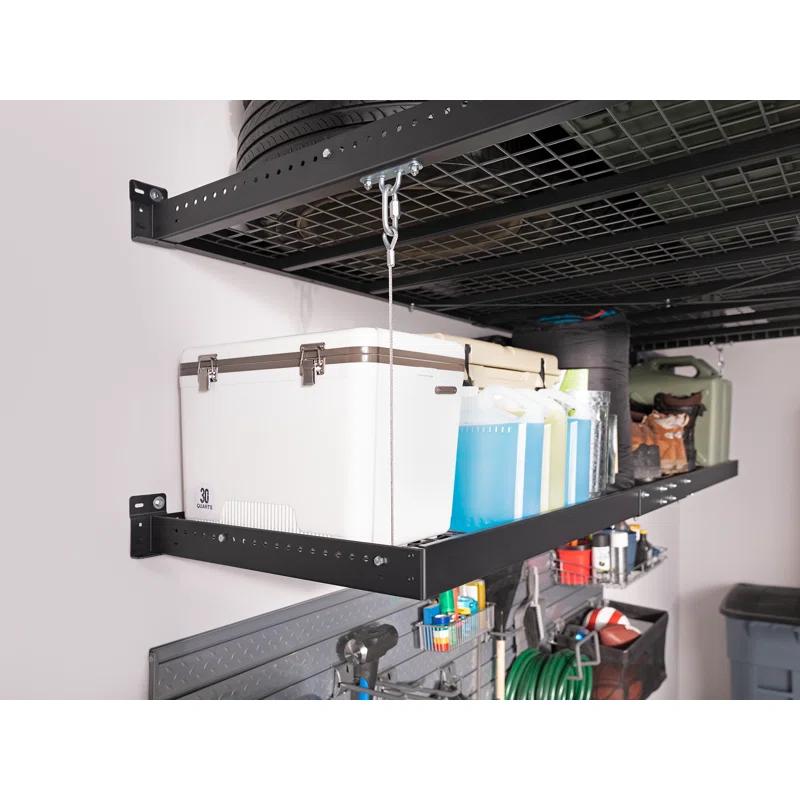 NewAge Products Pro Series 2 ft. x 4 ft. Wall Mounted Steel Shelf