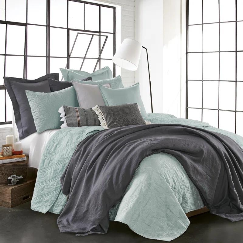 Levtex home Washed Linen Spa Quilt