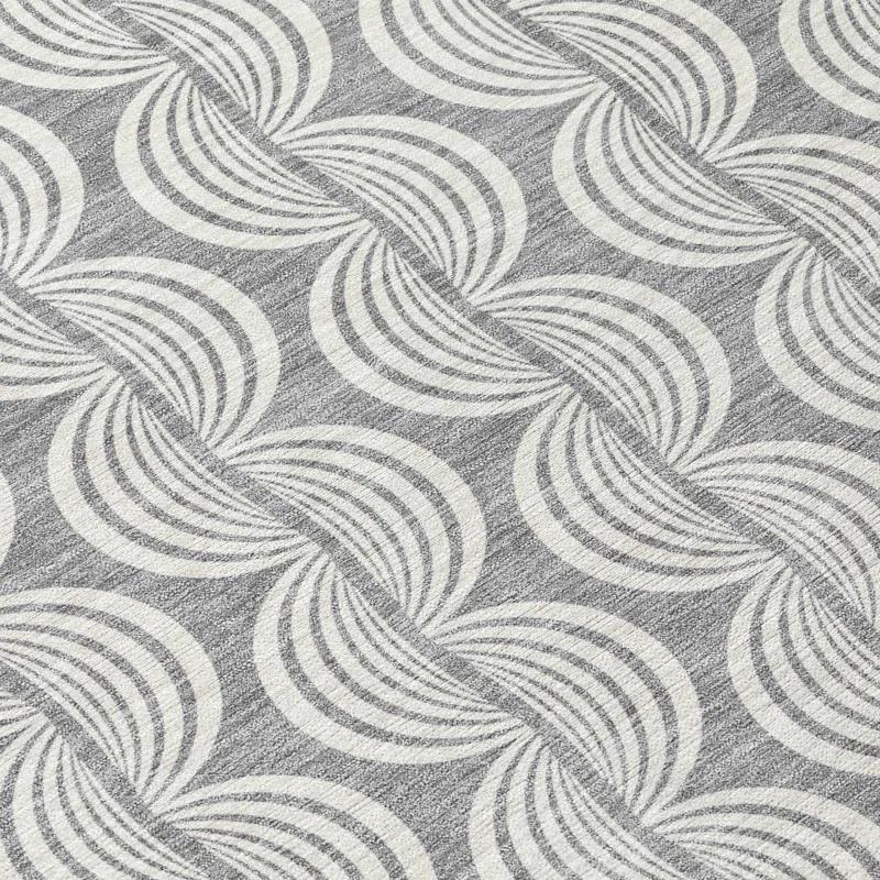 Machine Washable Indoor/Outdoor Chayden ACN1055 Gray Rug