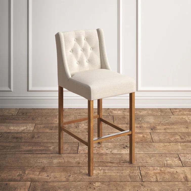 Kelly Clarkson Home Avah Upholstered Bar & Counter Stool