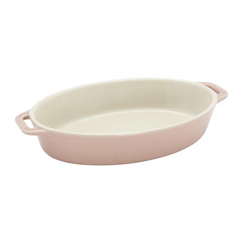 Staub Staub Ceramic 4-Pc Baking Pans Set, Casserole Dish With Lid, Brownie Pan,