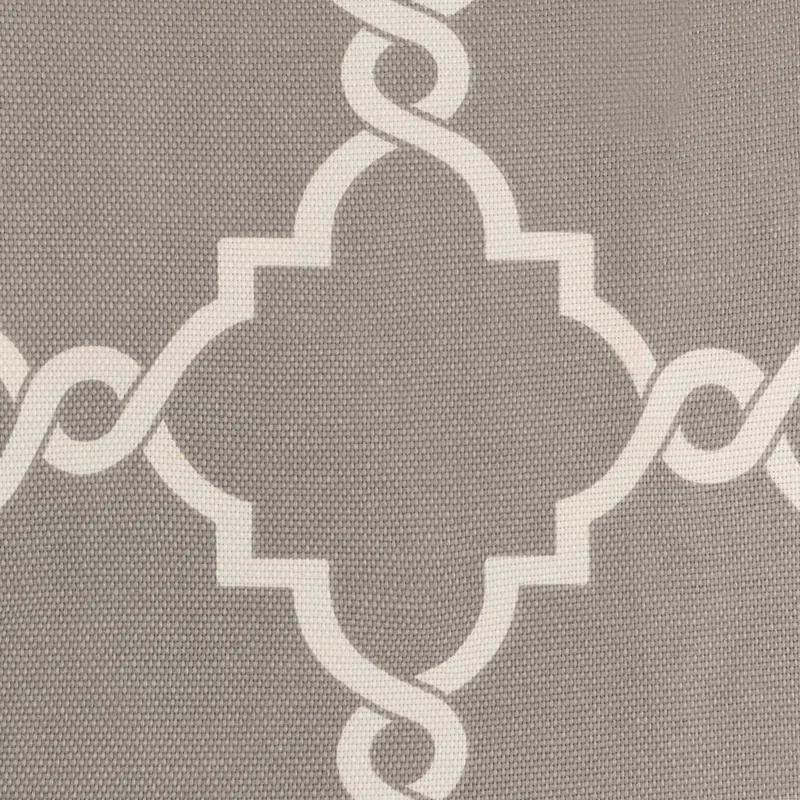 Madison Park Fretwork Print Grommet Top Single Window Curtain Panel