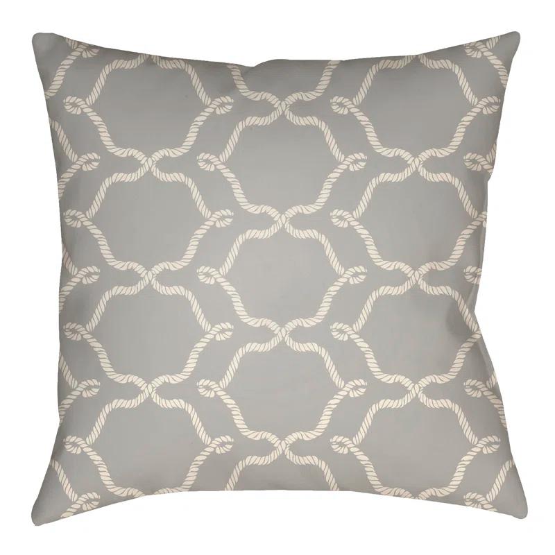 Livabliss Litchfield Conway Geometric Indoor/Outdoor Reversible Throw Pillow