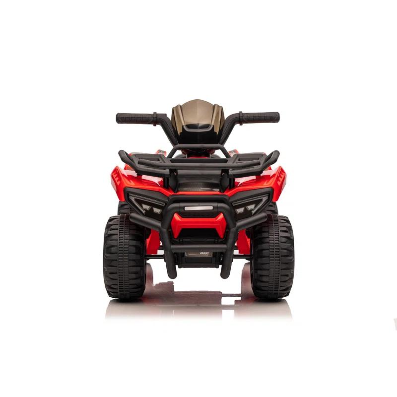 Aosom 6 Volt 1 Seater All-Terrain Vehicles Push/Pull Ride On
