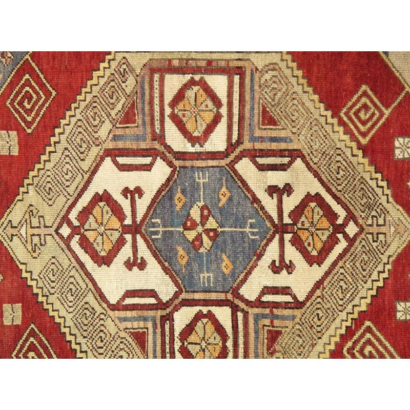 Pasargad One-of-a-Kind 4'1" X 5'9" 1940s Wool Area Rug in