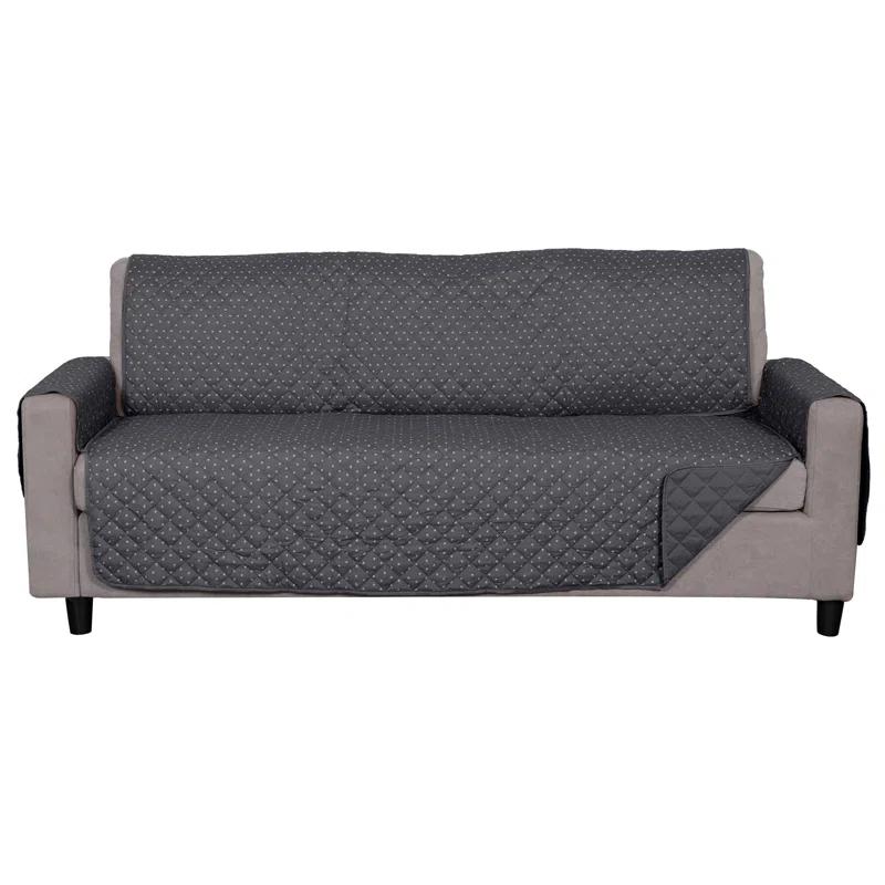 FurHaven Reversible Water-Resistant Small Sofa Loveseat Cover Furniture Protector