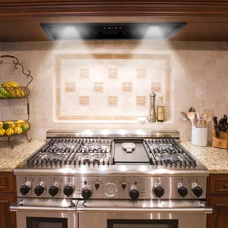 Akicon Akicon Stainless Steel 600 CFM Ducted (Vented) Insert Range Hood with Charcoal Filter
