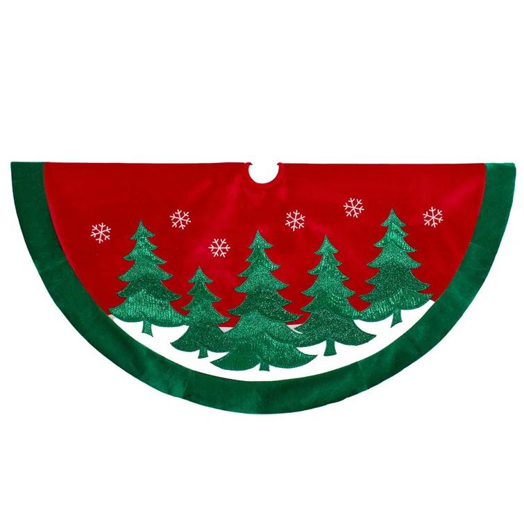 Kurt Adler Polyester Christmas Tree Skirt