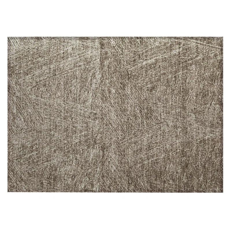 Chayden ACN991 1'8" x 2'6" Machine Washable Gray Indoor/Outdoor Area Rug