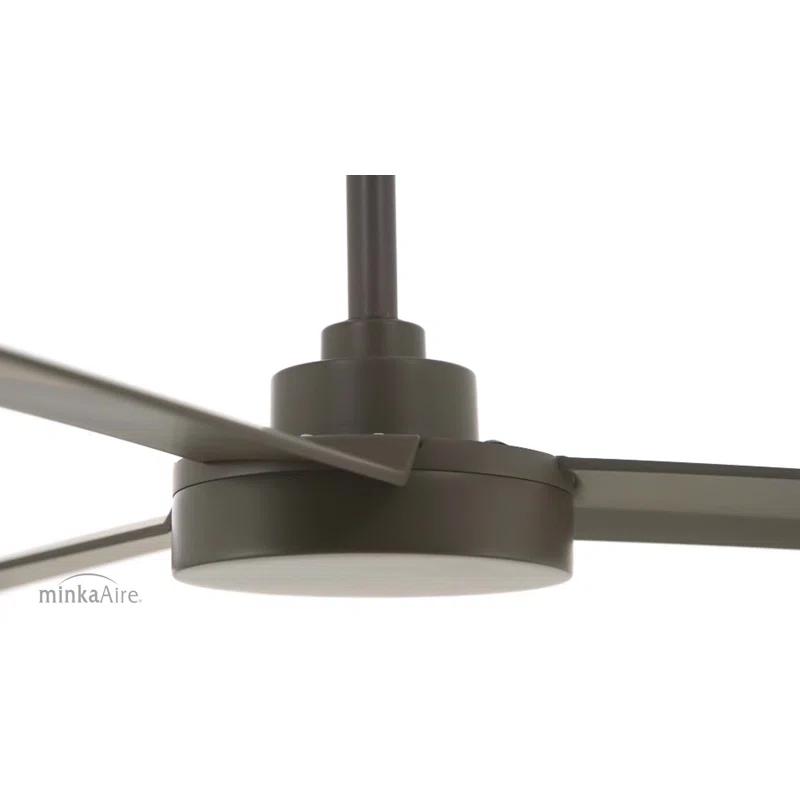 52" Roto 3 - Blade Propeller Ceiling Fan with Wall Control