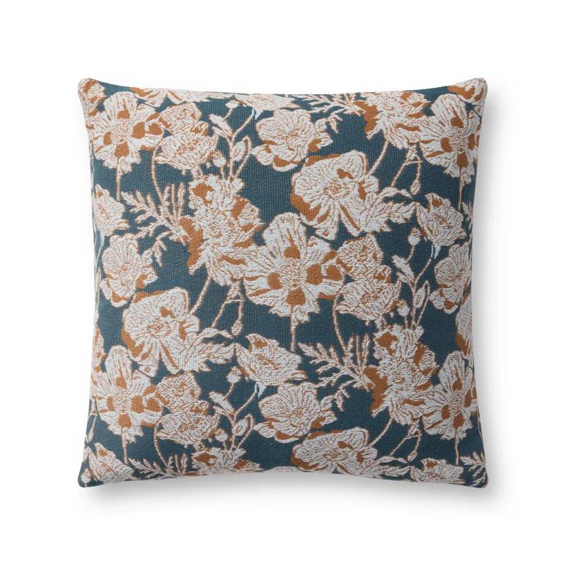 Matilda Pillow x Chris Loves Julia x Loloi - Blue and Orange
