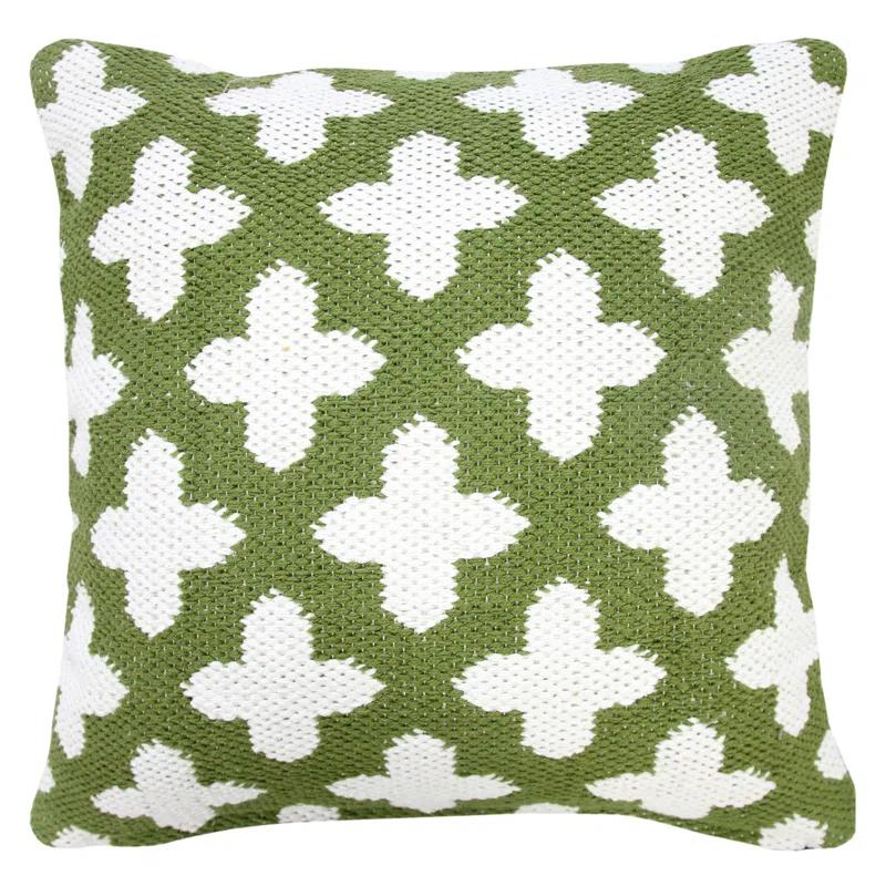 Rajani Home Motiff Geometric Cotton Pillow Cover