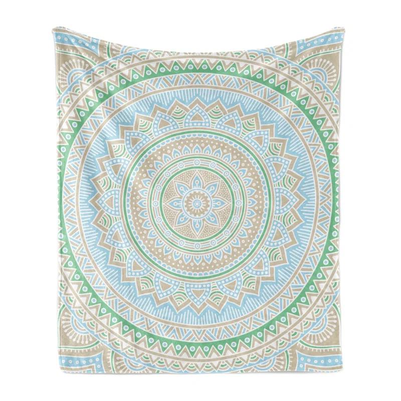 Ambesonne Hand Woven Throw Blanket