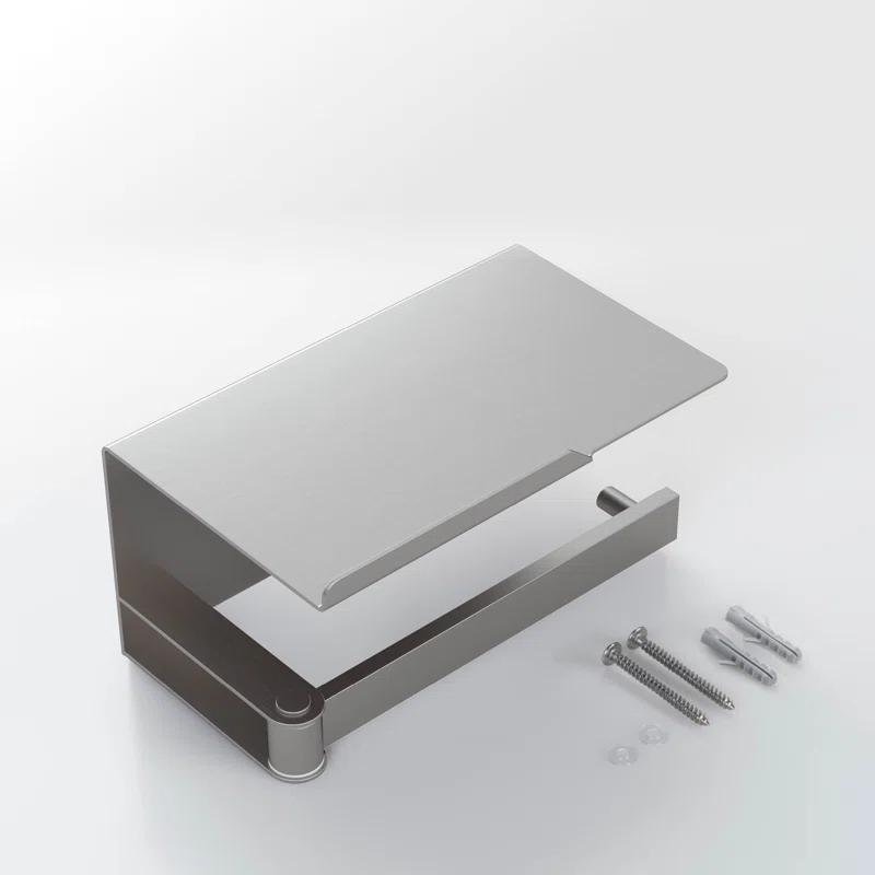KIBI KBA1209BN Deco Wall Mounted Toilet Paper Holder