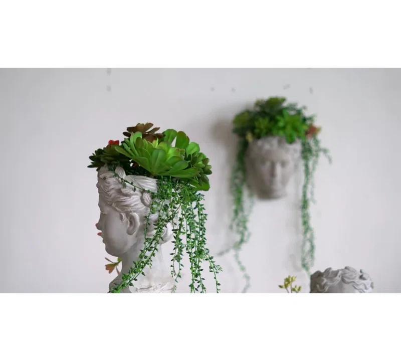 Charlton Home® Montague Cement Table Vase