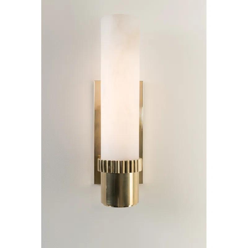 Hudson Valley Lighting Argon Solid Brass Flush Mounted Sconce