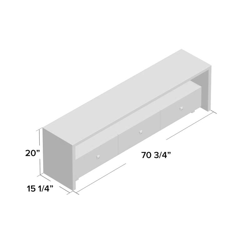 Wrought Studio™ Andreoni TV Stand for TVs up to 75"