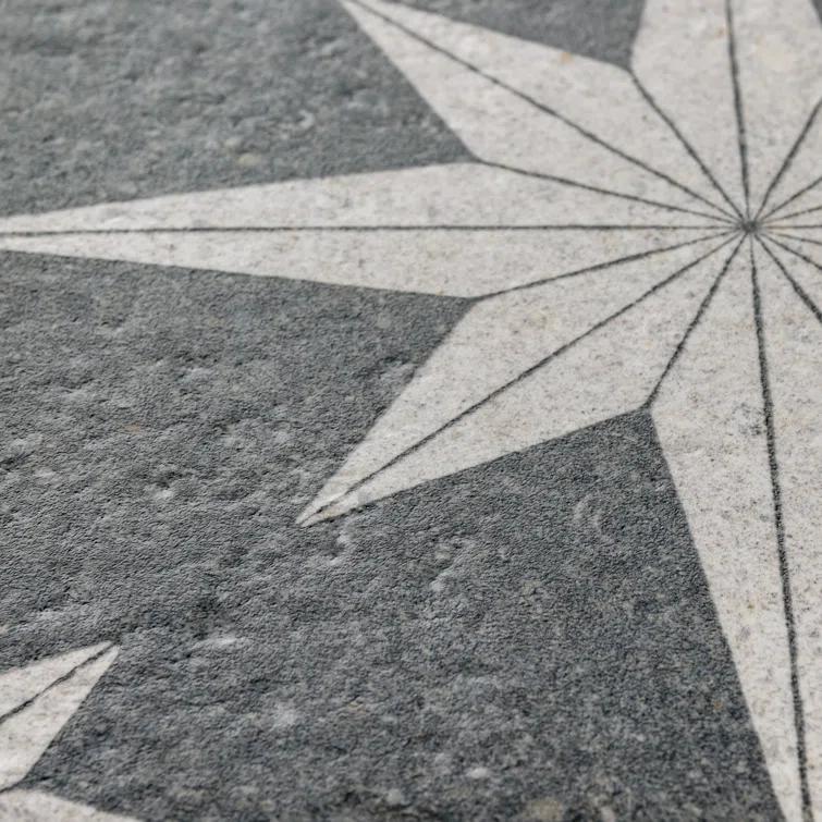 Merola Tile Compass Star 8" x 8" Porcelain Stone Look Wall & Floor Tile