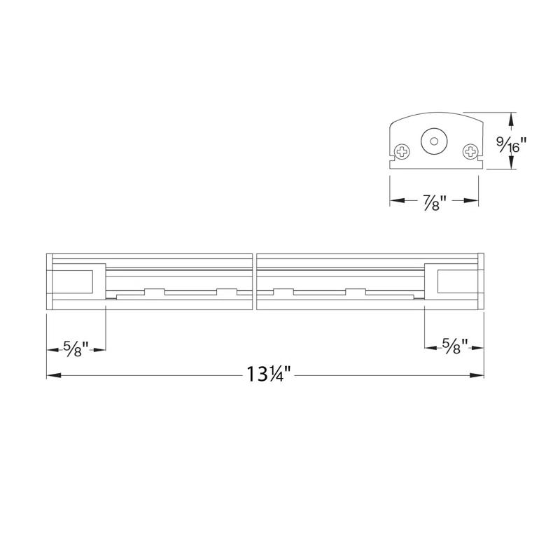 LED 13.25'' Under Cabinet Strip Light