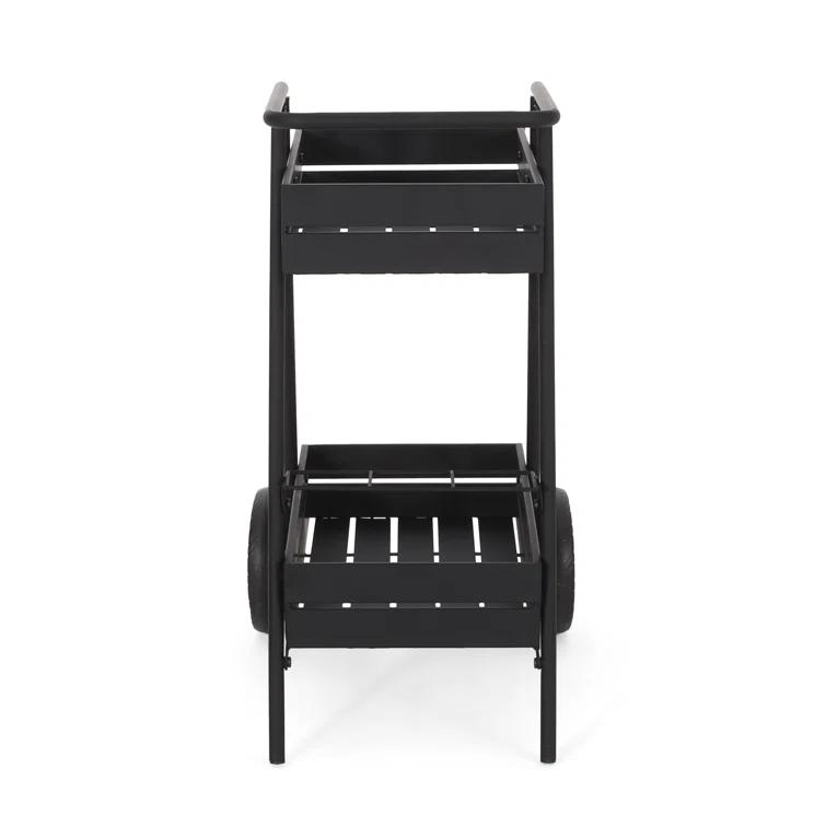 AllModern Neta Outdoor Metal Bar Cart & Reviews | AllModern