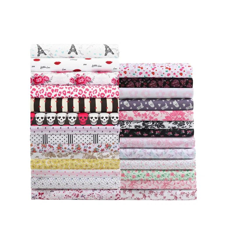Betsey Johnson Betsey Johnson Printed Novelty Sheet Sets