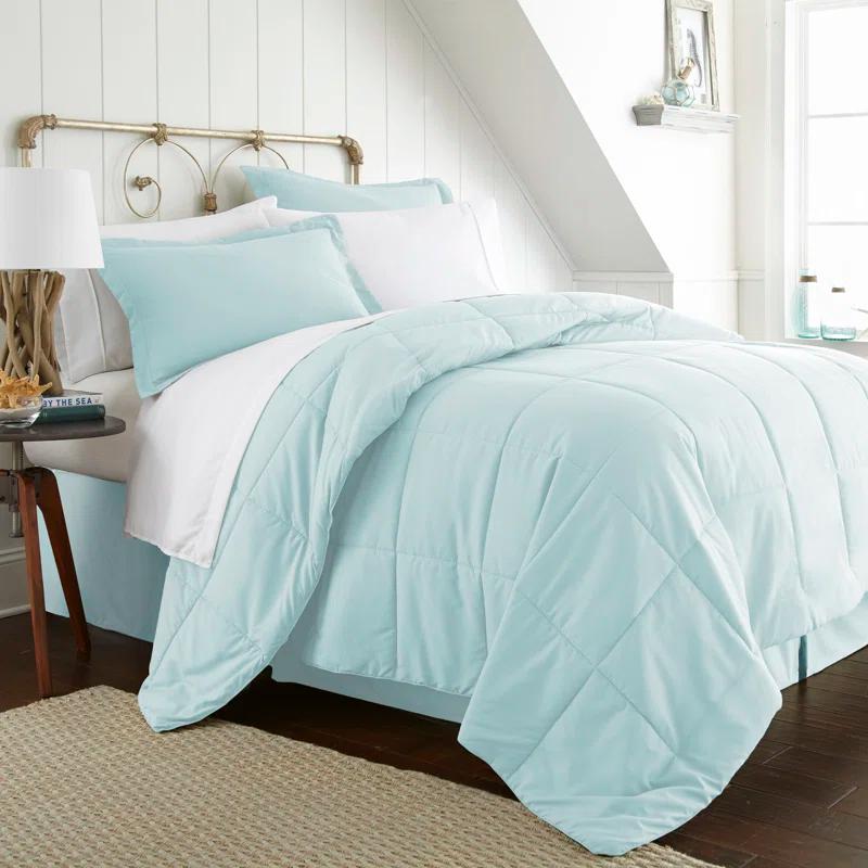IEnjoy Home Simply Soft Microfiber Complete Bedding Set