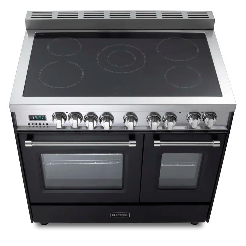 Verona Verona Prestige 36" 3.5 cu. ft. Freestanding Double Electric Range