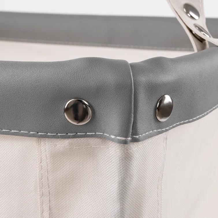 Seville Classics Rolling Commercial Laundry Hamper