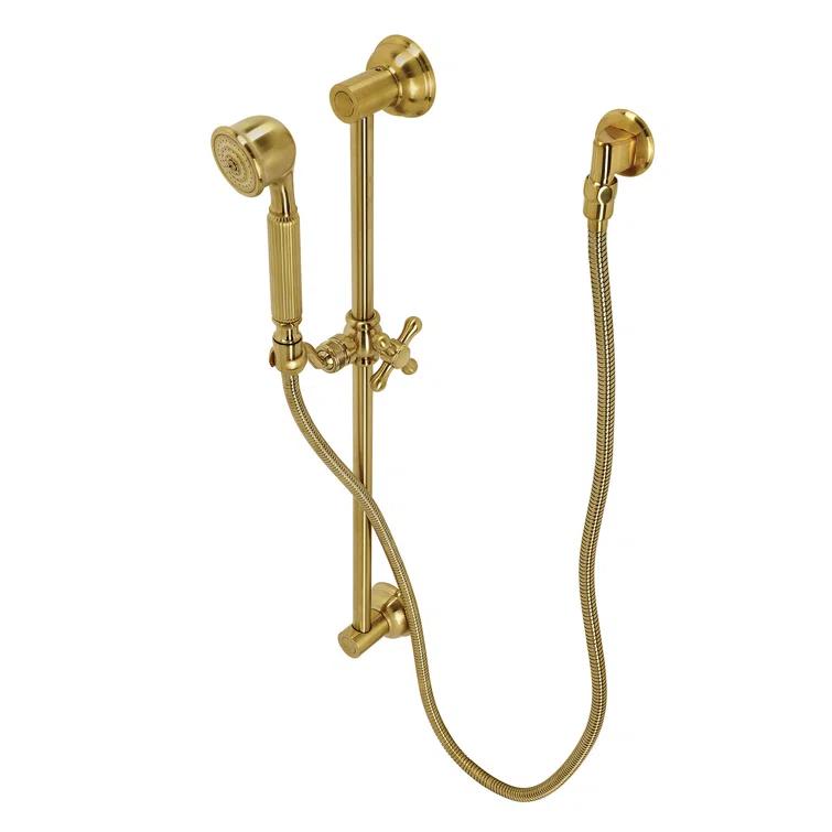 Kingston Brass Kingston Brass Made to Match Shower System with Slide/Grab Bar and Hand Shower KAK3328W8