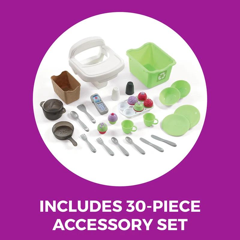 Step2 Step2 Little Bakers Toddler Pretend Play Toy Kitchen Set