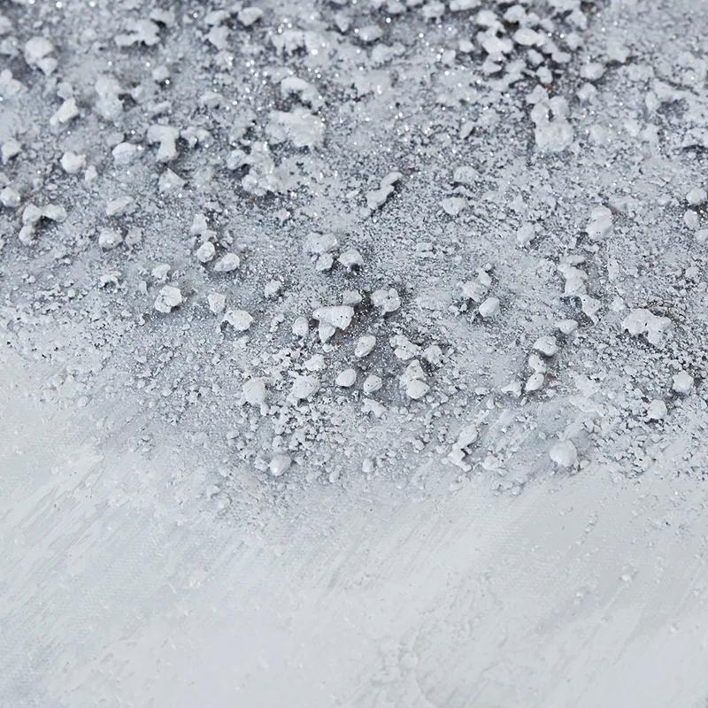 Ivy Bronx Heavily Embellished 2-Piece Abstract Canvas Wall Art Set – Modern Metallic Accents & Textured Design