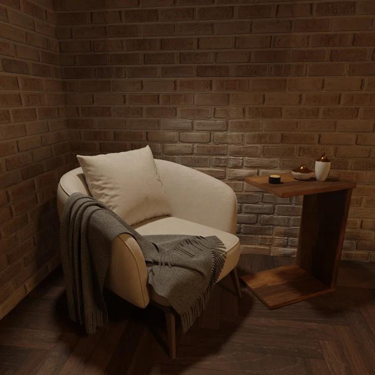 UPP Ultimate Premium Products 3D Brick Effect Wall Panels - Lightweight Styrofoam - Set of 9 Large Panels (20"x40") Covers 48 sq ft - Apply with Wall Adhesive - DIY Home Wall Cladding