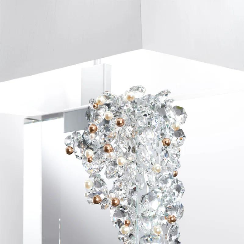 Schonbek Forever Auroa Metal Table Lamp