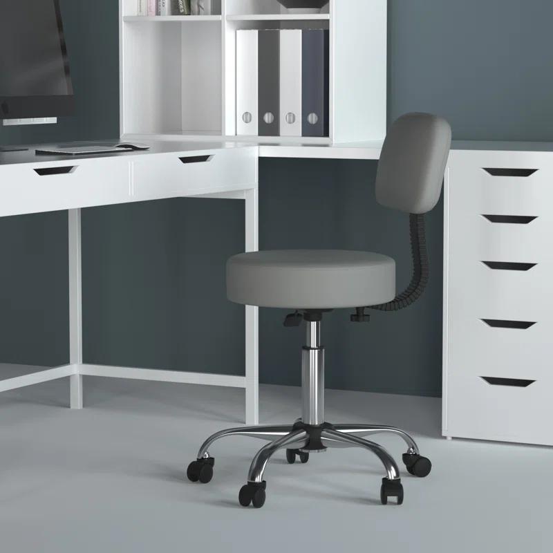 Boss Office Products Vinyl Drafting Chair