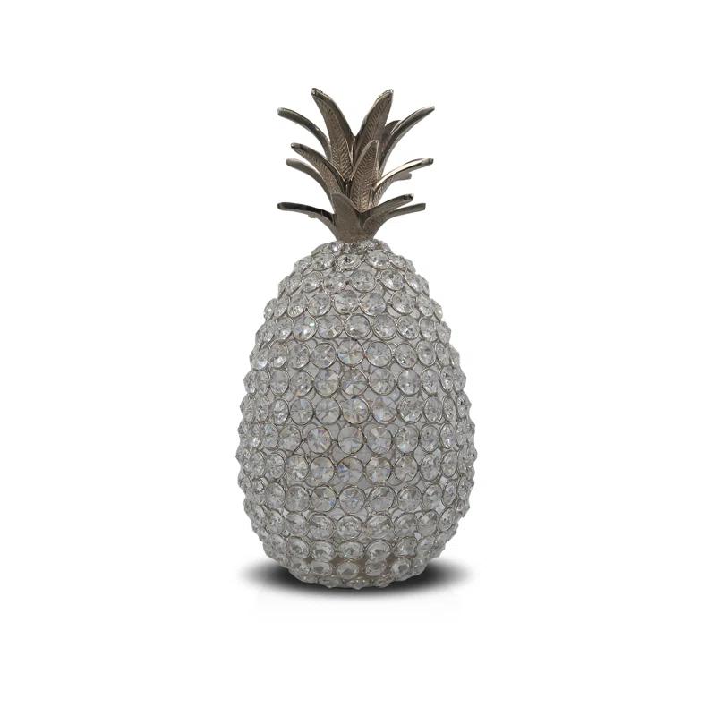 Godinger Silver Art Co Glam Fruit Pineapple Sculpture Décor
