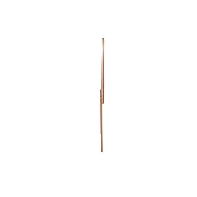 Crawford & Burke Lombok Birdseye Cane and Solid Teak Wood Panel Headboard