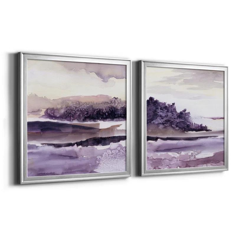 Wrought Studio™ " Plum Grove I " 2 - Pieces Painting Print